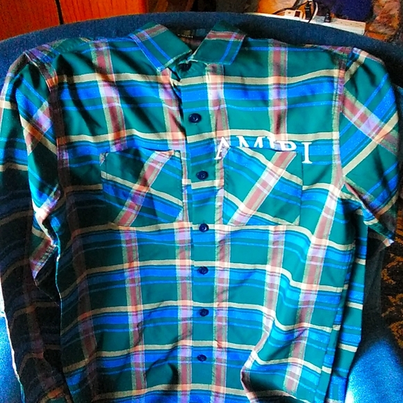 Amiri Plaid FlannelShirt